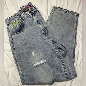 EMPYRE ripped loose fit skate jeans